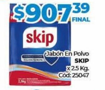 Diarco SKIP jabón en polvo oferta