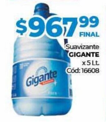 Diarco GIGANTE suavizante oferta