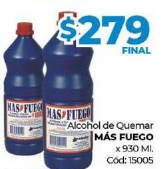 Diarco MÁS FUEGO alcohol de quemar oferta