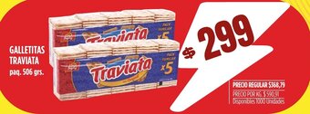 Supermercados Vea Galletitas traviata oferta