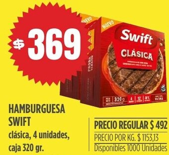 Hamburguesa swift
