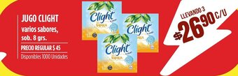 Supermercados Vea Jugo clight oferta
