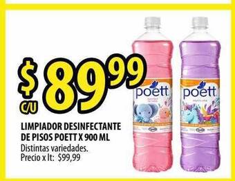 Punto Mayorista Limpiador desinfectante de pisos poett oferta