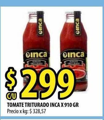 Punto Mayorista Tomate triturado inca oferta
