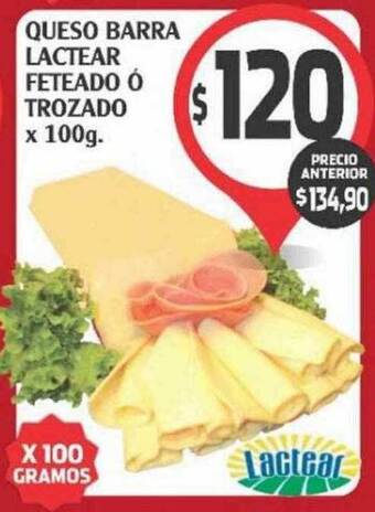 Supermercados Malambo Queso barra lactear feteado o trozado oferta