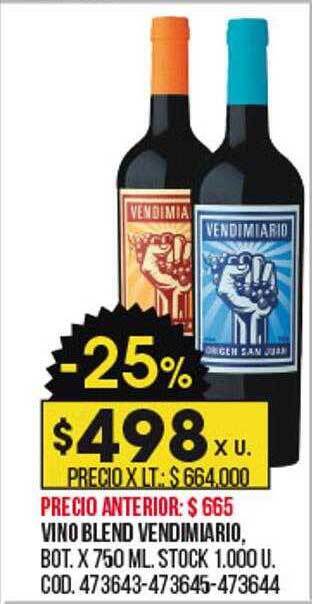 Coto Vino blend vendimiario oferta