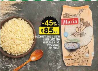 Coto Arroz largo fino maría oferta