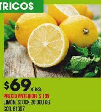 Coto Limón oferta