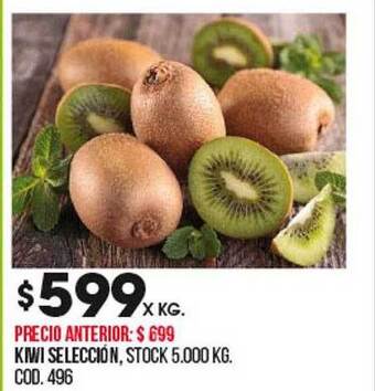 Coto Kiwi selección oferta