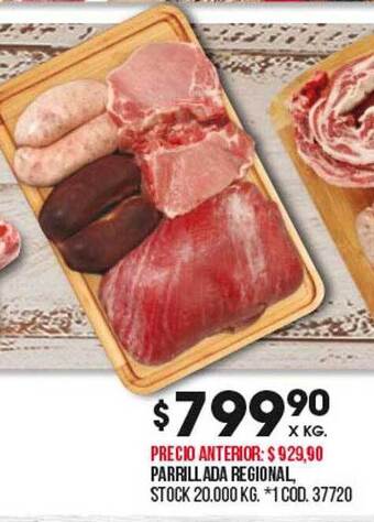 Coto Parrillada regional oferta