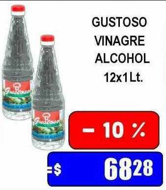 Dulcenter Gustoso vinagre alcohol oferta