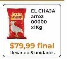 Pasos Supermercado El chaja arroz oferta