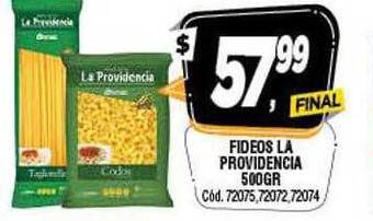 Supermercados Yaguar Fideos la providencia oferta