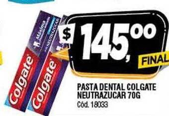 Supermercados Yaguar Pasta dental colgate neutrazucar oferta