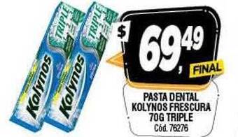 Supermercados Yaguar Pasta dental kolynos frescura triple oferta