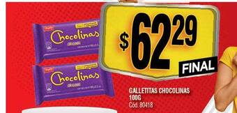 Supermercados Yaguar Galletitas chocolinas oferta