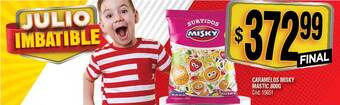Supermercados Yaguar Caramelos misky mastic oferta