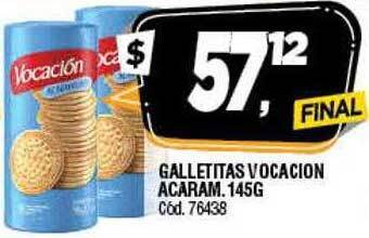 Supermercados Yaguar Galletitas vocacion acaram oferta