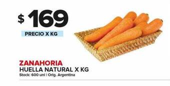 Carrefour Maxi Zanahoria huella natural x kg oferta