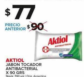 Carrefour Maxi Aktiol jabon tocador antibacterial oferta