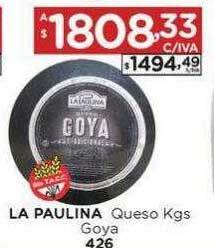 Hipermay La paulina queso kgs goya oferta