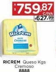 Hipermay Ricrem queso kgs cremoso oferta
