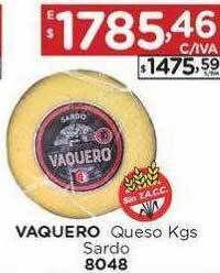 Hipermay Vaquero queso sardo oferta