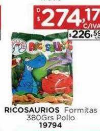 Hipermay Ricosaurios formitas pollo oferta