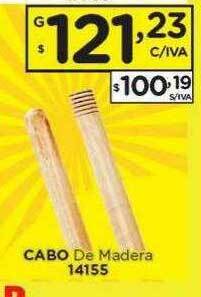Hipermay Cabo de madera oferta
