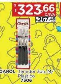 Hipermay Carol tenedor m-plastico oferta