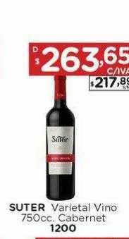 Hipermay Suter varietal vino cabernet oferta