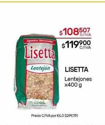 Nini Mayorista Lisetta lentejones oferta