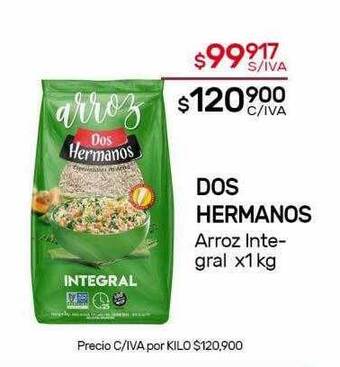 Nini Mayorista Dos hermanos arroz integral oferta