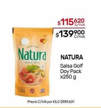 Nini Mayorista Natura salsa golf doy pack oferta