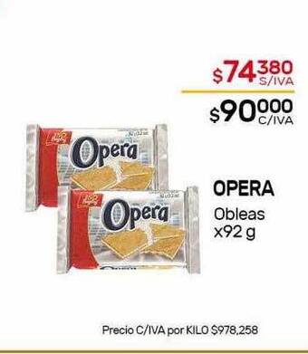 Nini Mayorista Opera obleas oferta