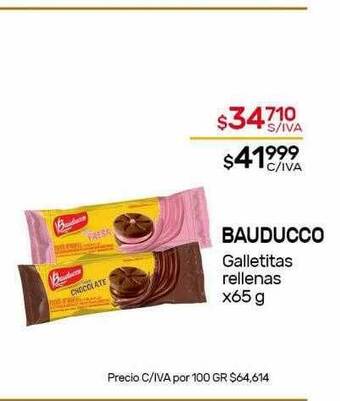 Nini Mayorista Bauducco galletitas rellenas oferta