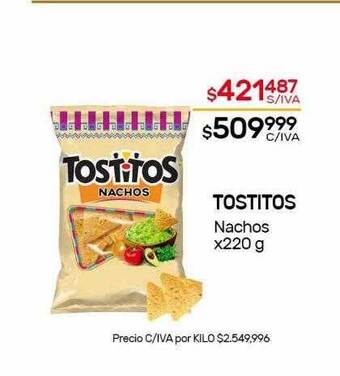 Nini Mayorista Tostitos nachos oferta