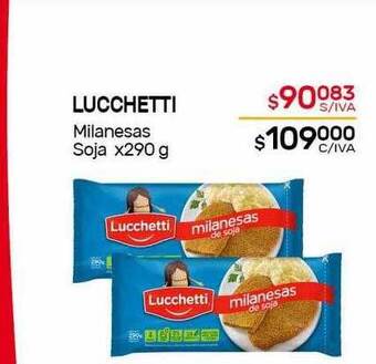 Nini Mayorista Lucchetti milanesas soja oferta
