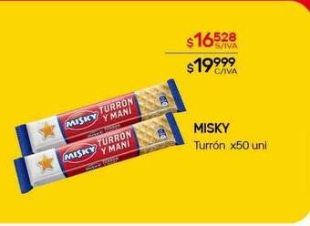 Nini Mayorista Misky turrón oferta