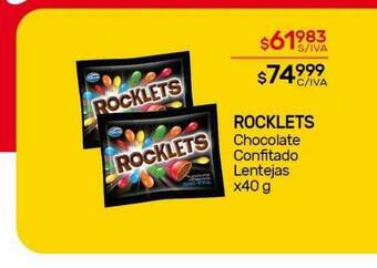 Nini Mayorista Rocklets chocolate confitado lentejas oferta