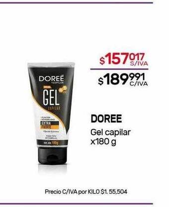 Nini Mayorista Doree gel capilar oferta