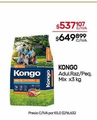 Nini Mayorista Kongo adul raz peq mix oferta