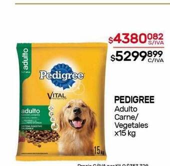 Nini Mayorista Pedigree adulto carne vegetales oferta