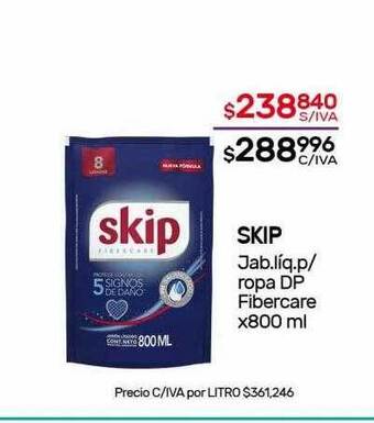 Nini Mayorista Skip jab líq p ropa dp fibercare oferta