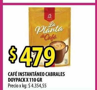 Punto Mayorista Café instantáneo cabrales doypack oferta