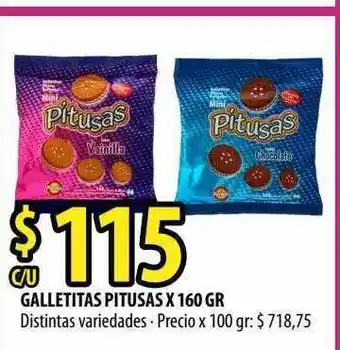 Punto Mayorista Galletitas pitusas oferta