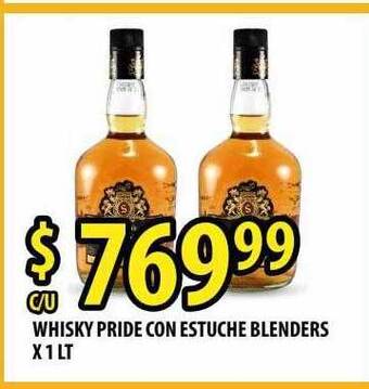 Punto Mayorista Whisky pride con estuche blenders oferta
