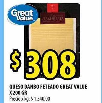 Punto Mayorista Queso danbo feteado great value oferta