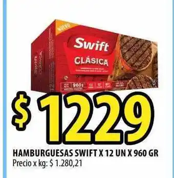 Punto Mayorista Hamburguesas swift oferta