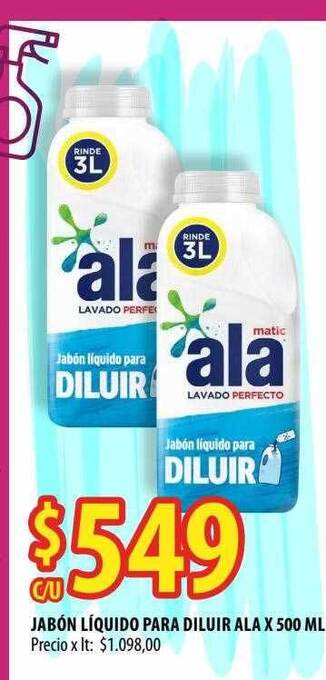 Punto Mayorista Jabón liquido para diluir ala oferta